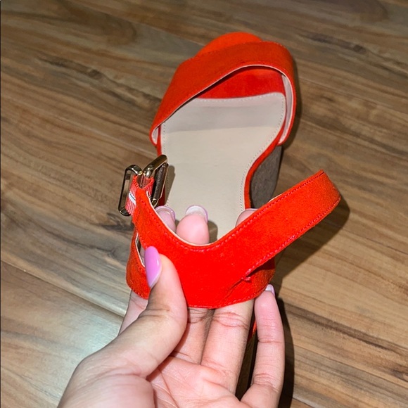 Orange Platform wedge - Picture 2 of 8